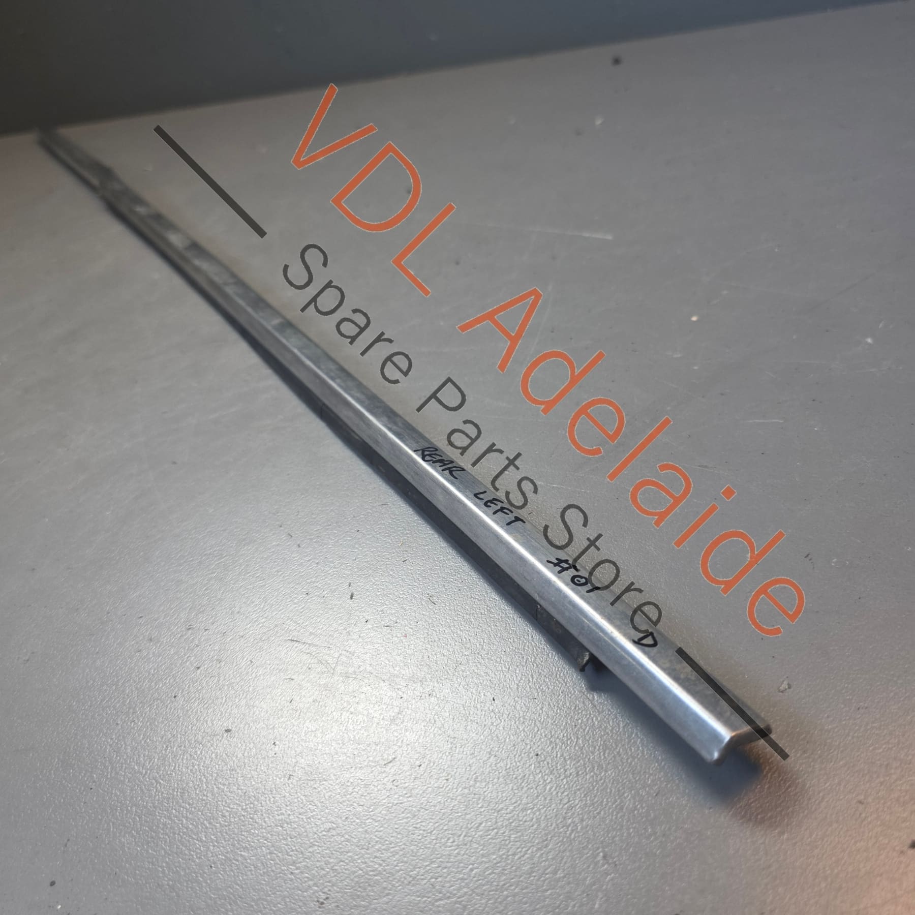 Datsun 1600 510 Rear Left Door Chrome Aperture Trim Stainless 82821-N1600 #01