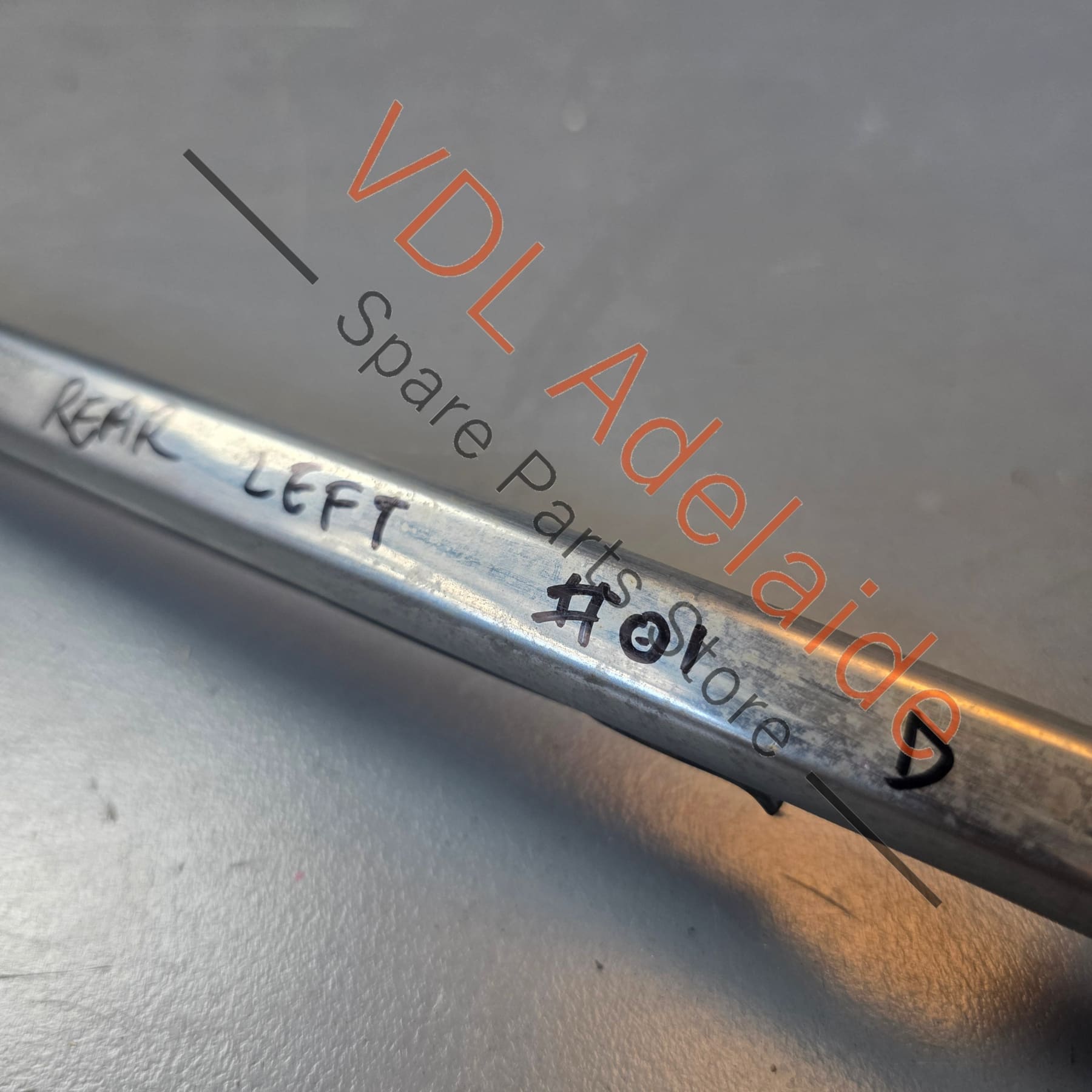 Datsun 1600 510 Rear Left Door Chrome Aperture Trim Stainless 82821-N1600 #01