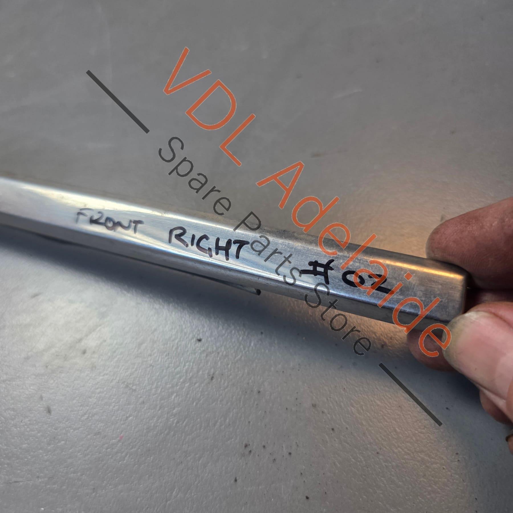 Datsun 1600 510 Front Right Door Chrome Aperture Trim Stainless 80820-N1600 #02