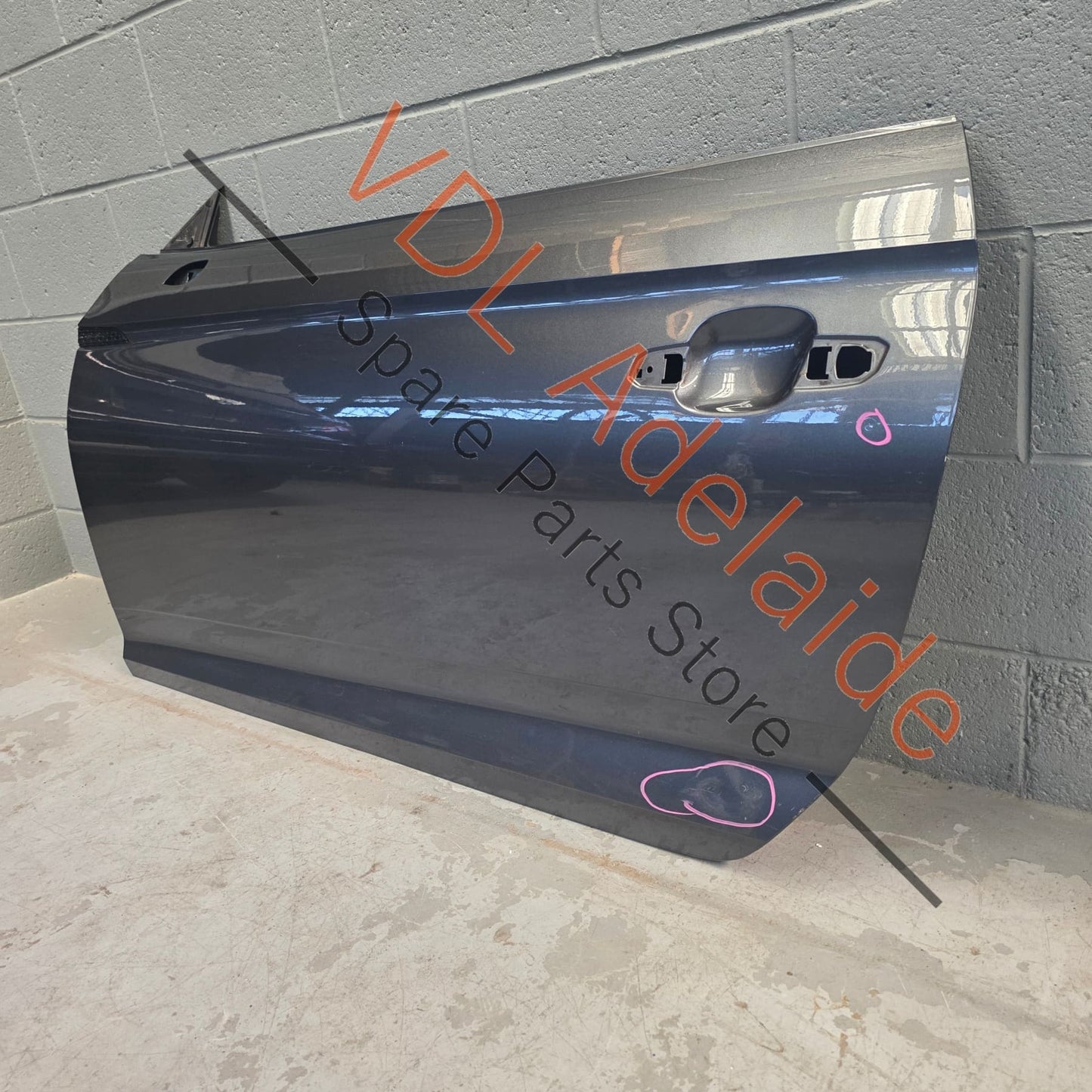 8W6831051B    Audi A5 S5 RS5 F5 2dr Coupe Front Left Door Shell Panel Daytona Grey Pearl LZ7S/6Y/Z7S