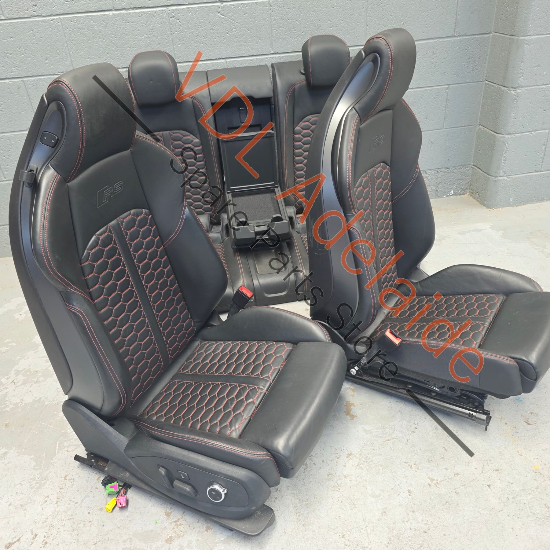     Audi RS5 Set of Diamond Stitched Leather Seats F5 B9 2016-2023