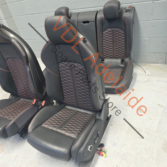     Audi RS5 Set of Diamond Stitched Leather Seats F5 B9 2016-2023