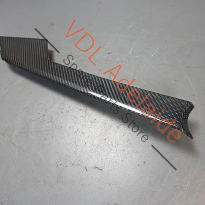 8W6867409L6T3    Audi A5 S5 RS5 F5 B9 Carbon Fibre Interior Door Trim Insert 8W6867409L6T3 Left suit 2dr