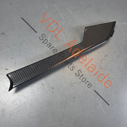 8W6867409L6T3    Audi A5 S5 RS5 F5 B9 Carbon Fibre Interior Door Trim Insert 8W6867410L6T3 Right suit 2dr
