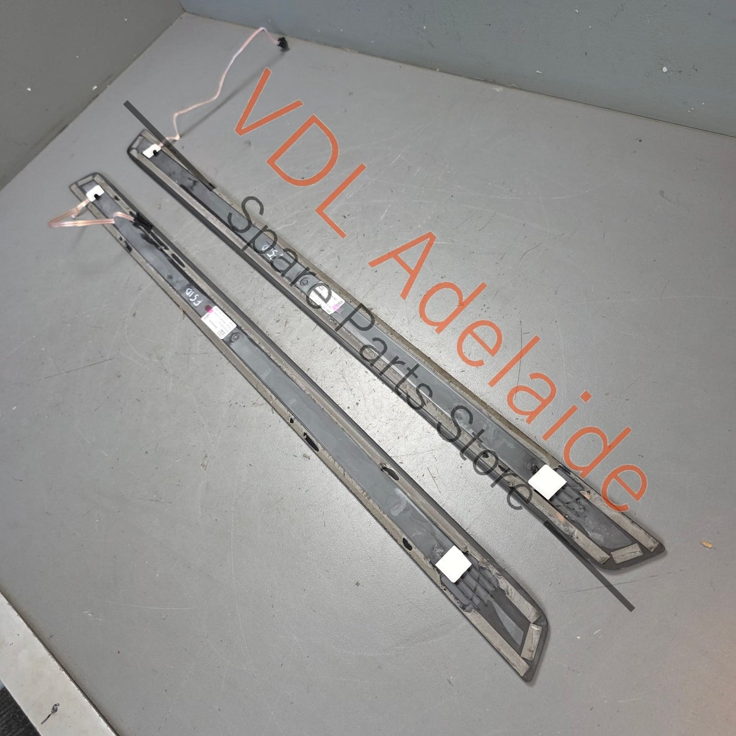 8W6947417B 8W6947418B   Audi RS5 F5 B9 Door Entry Sill Trim Strip Illuminated with Light Set Pair 8W6947417B9B9 8W6947418B9B9