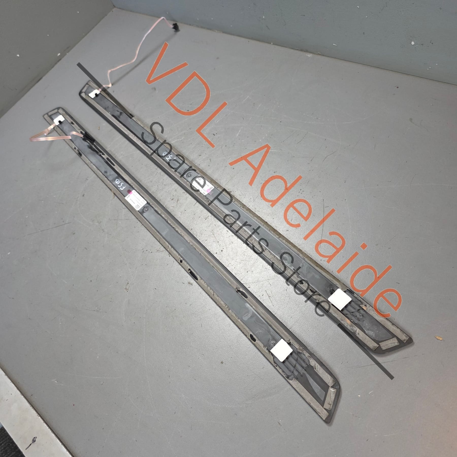 8W6947417B 8W6947418B   Audi RS5 F5 B9 Door Entry Sill Trim Strip Illuminated with Light Set Pair 8W6947417B9B9 8W6947418B9B9