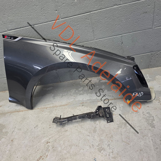 8W6821022A 8W6853173T94   Audi RS5 B9 F5 2016-2023 Right Front Fender Mudguard Quarter Panel 8W6821022A 8W6853173T94 Daytona Grey Pearl LZ7S/6Y/Z7S
