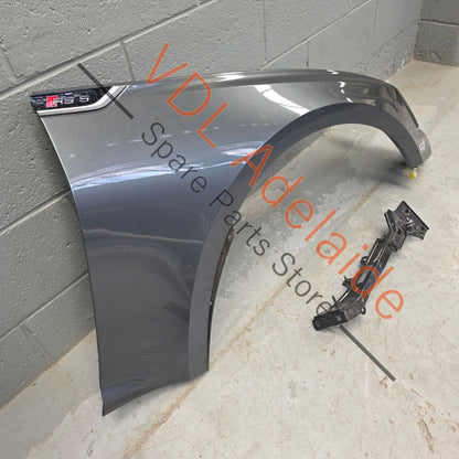 8W6821022A 8W6853173T94   Audi RS5 B9 F5 2016-2023 Right Front Fender Mudguard Quarter Panel 8W6821022A 8W6853173T94 Daytona Grey Pearl LZ7S/6Y/Z7S