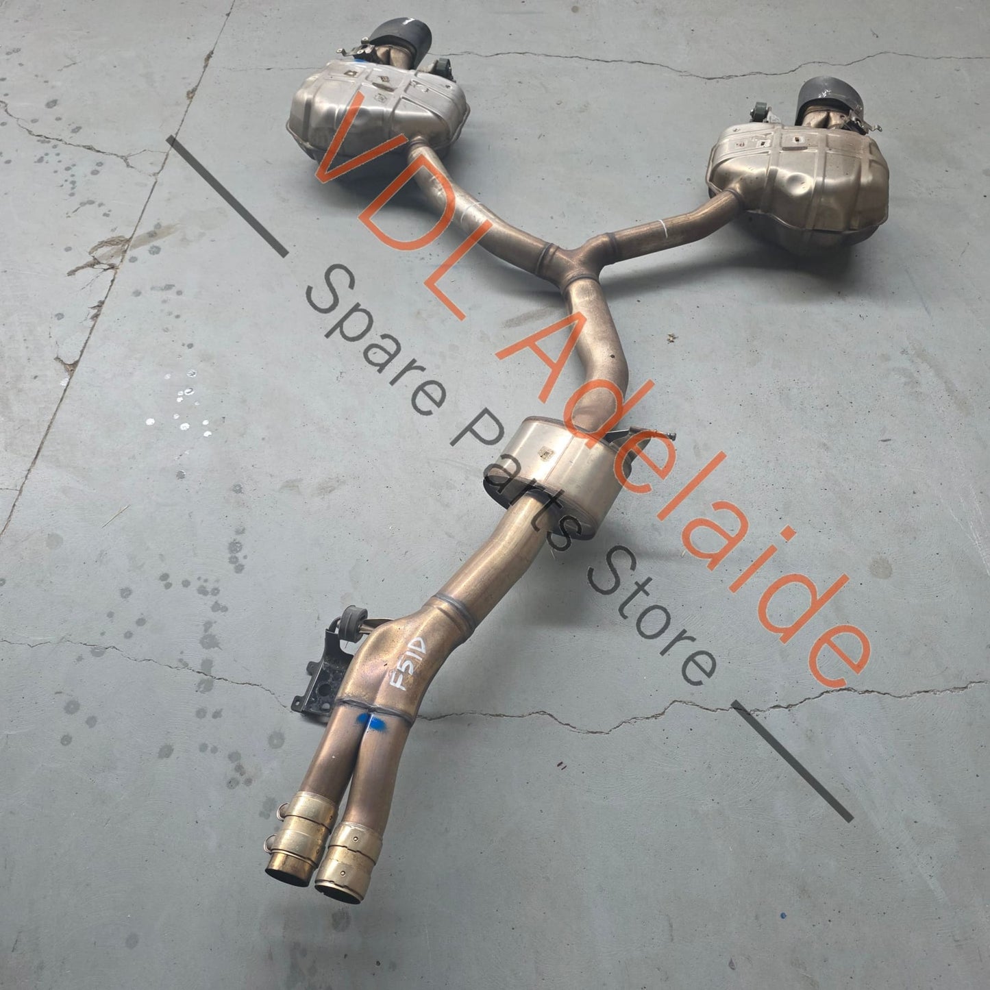     Audi RS5 F5 B9 Exhaust incl Rear Muffler and Tips