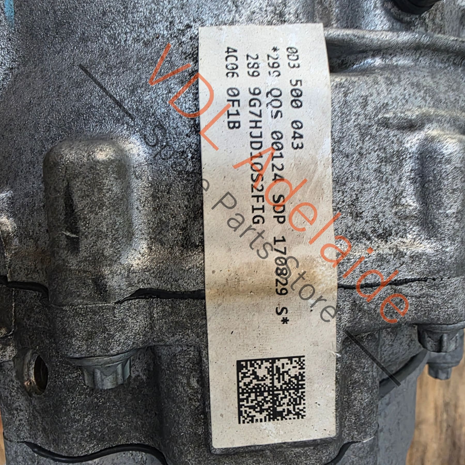 0D3500043    Audi RS5 Rear Differential Diff 0D3500043 QQS 43:13 Torque Vectoring