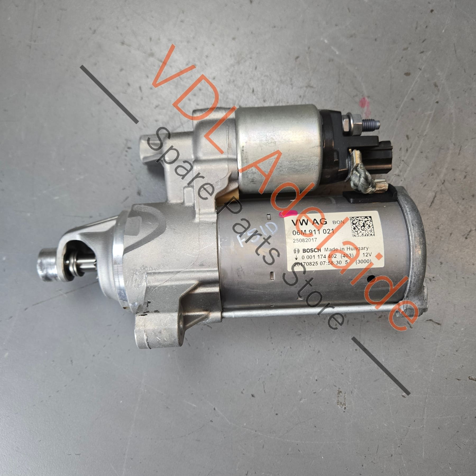 06M911021    Audi VW Starter Motor 06M911021 Bosch