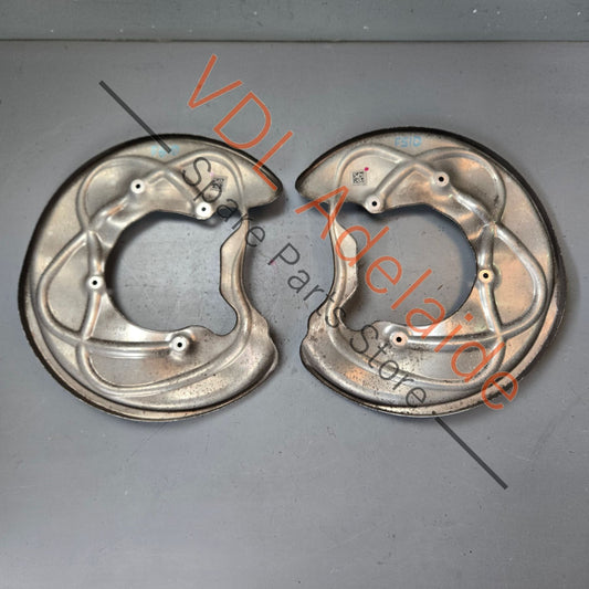 8W0615611A 8W0615612A   Audi A4 S4 RS4 B9 Rear Brake Dust Shield Cover Pair 8W0615611A 8W0615612A