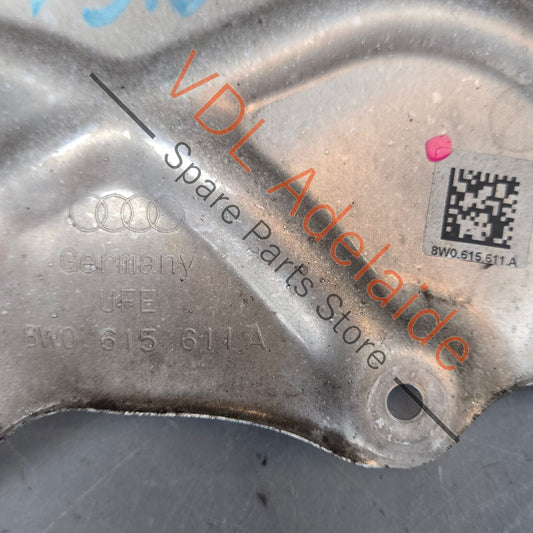 8W0615611A 8W0615612A   Audi A4 S4 RS4 B9 Rear Brake Dust Shield Cover Pair 8W0615611A 8W0615612A