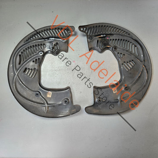 4M0615312G 4M0615311G   Audi S4 Q5 RS5 Front Brake Stone Dust Shield Cover Pair 4M0615312G 4M0615311G