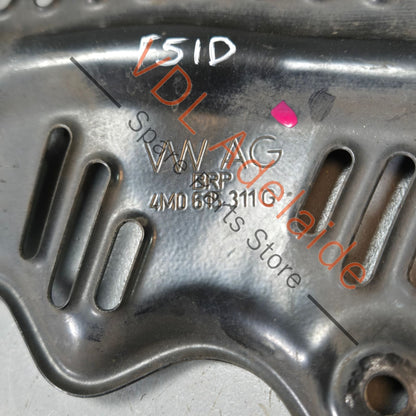4M0615312G 4M0615311G   Audi S4 Q5 RS5 Front Brake Stone Dust Shield Cover Pair 4M0615312G 4M0615311G