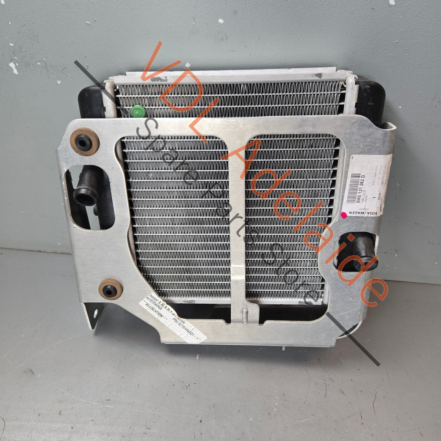 8W0121262D 8W0121212G 8W0121212F 8W0121262D Audi RS5 F5 B9 Front Side Additional Radiator Cooler 8W0121202A