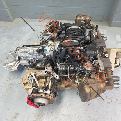 A103+ CG105   Porsche 991.1 3.8 Naturally Aspirated Engine 400PS 294kw & PDK Automatic Gearbox Full Dropout incl Subframe Wiring & ECU A103+ CG105
