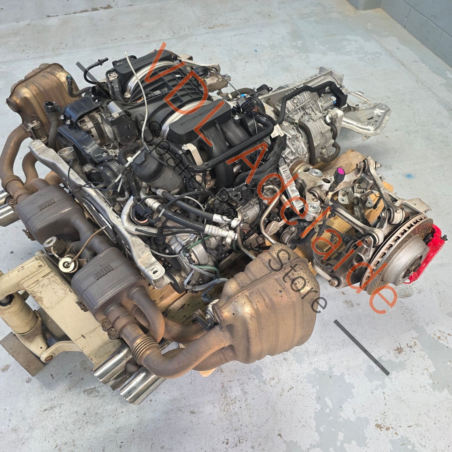 A103+ CG105   Porsche 991.1 3.8 Naturally Aspirated Engine 400PS 294kw & PDK Automatic Gearbox Full Dropout incl Subframe Wiring & ECU A103+ CG105