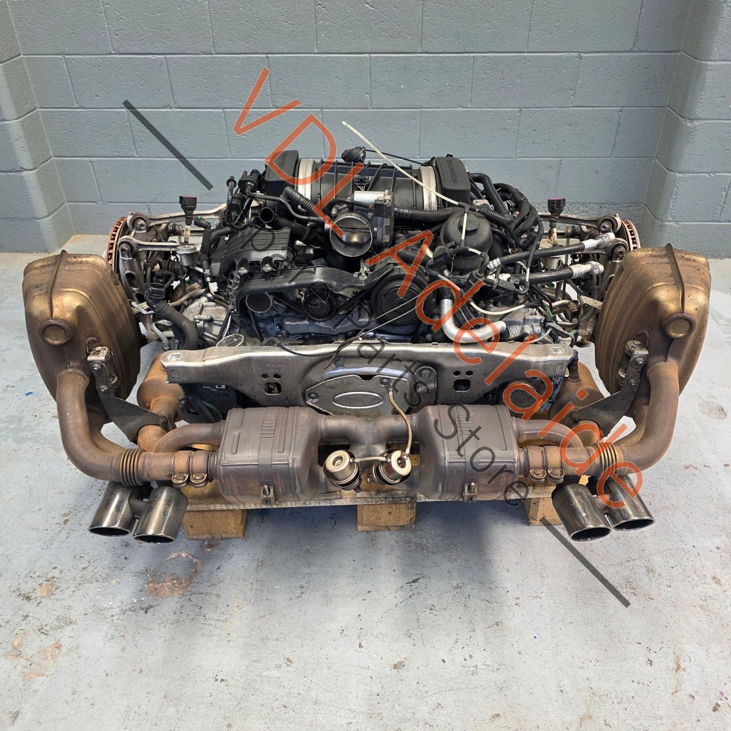 A103+ CG105   Porsche 991.1 3.8 Naturally Aspirated Engine 400PS 294kw & PDK Automatic Gearbox Full Dropout incl Subframe Wiring & ECU A103+ CG105