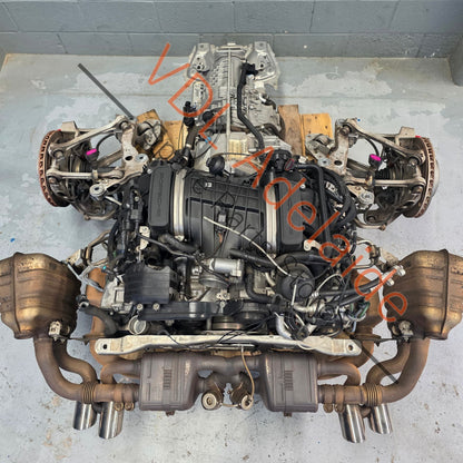 A103+ CG105   Porsche 991.1 3.8 Naturally Aspirated Engine 400PS 294kw & PDK Automatic Gearbox Full Dropout incl Subframe Wiring & ECU A103+ CG105