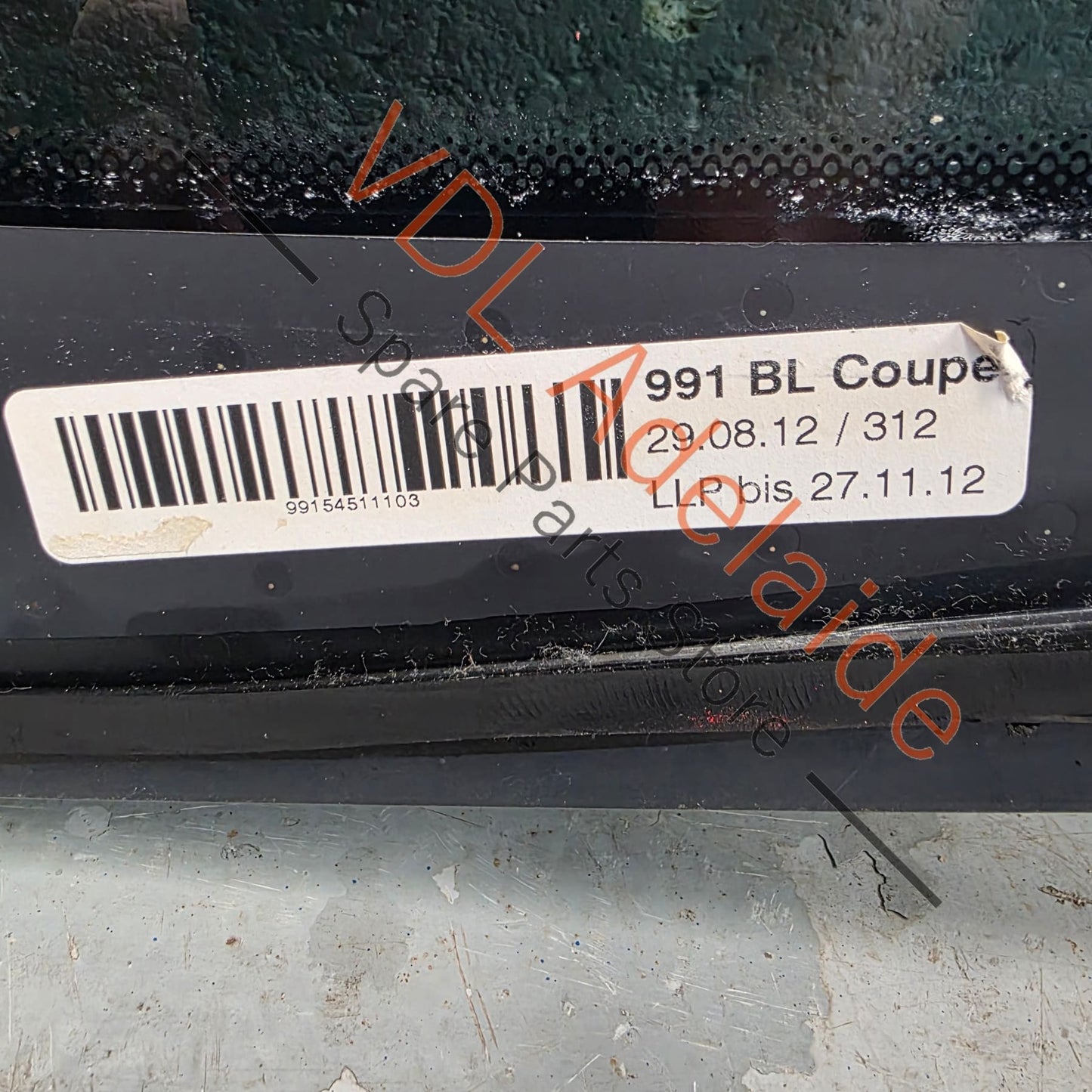99154591107 99154591103   Porsche 911 991 Rear Window Glass 99154591103 99154591107 Without Wiper, privacy glass