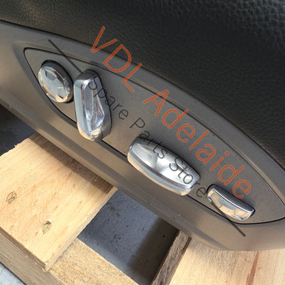 99152114112    Porsche 911 991.1 Black Leather Seat Set 14 Way Adjust Electric Heated