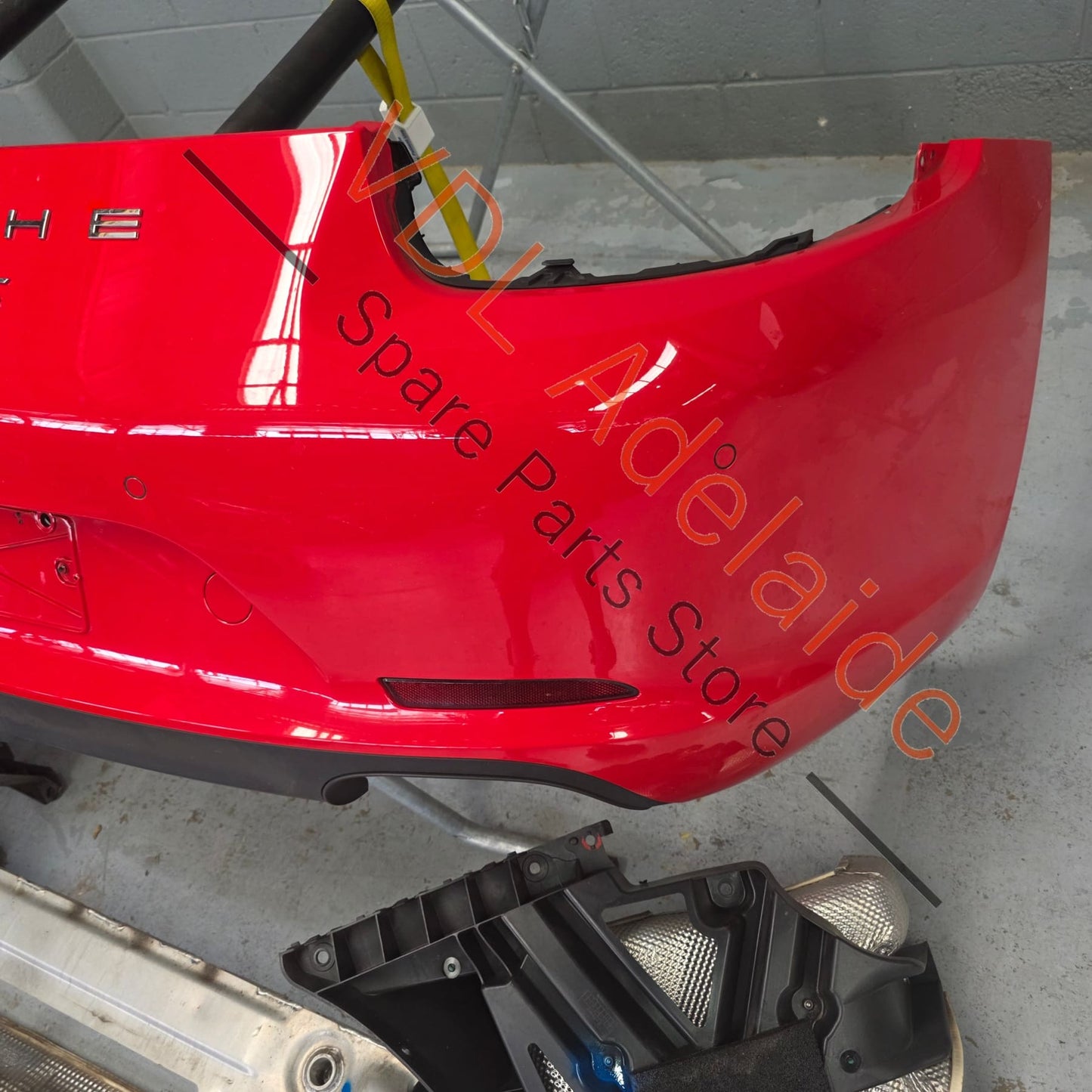991505020A2 99150563100 99150514100  Porsche 991.1 Carerra S Rear Bumper Assembly with Reo Carrier, heat shields & Diffuser