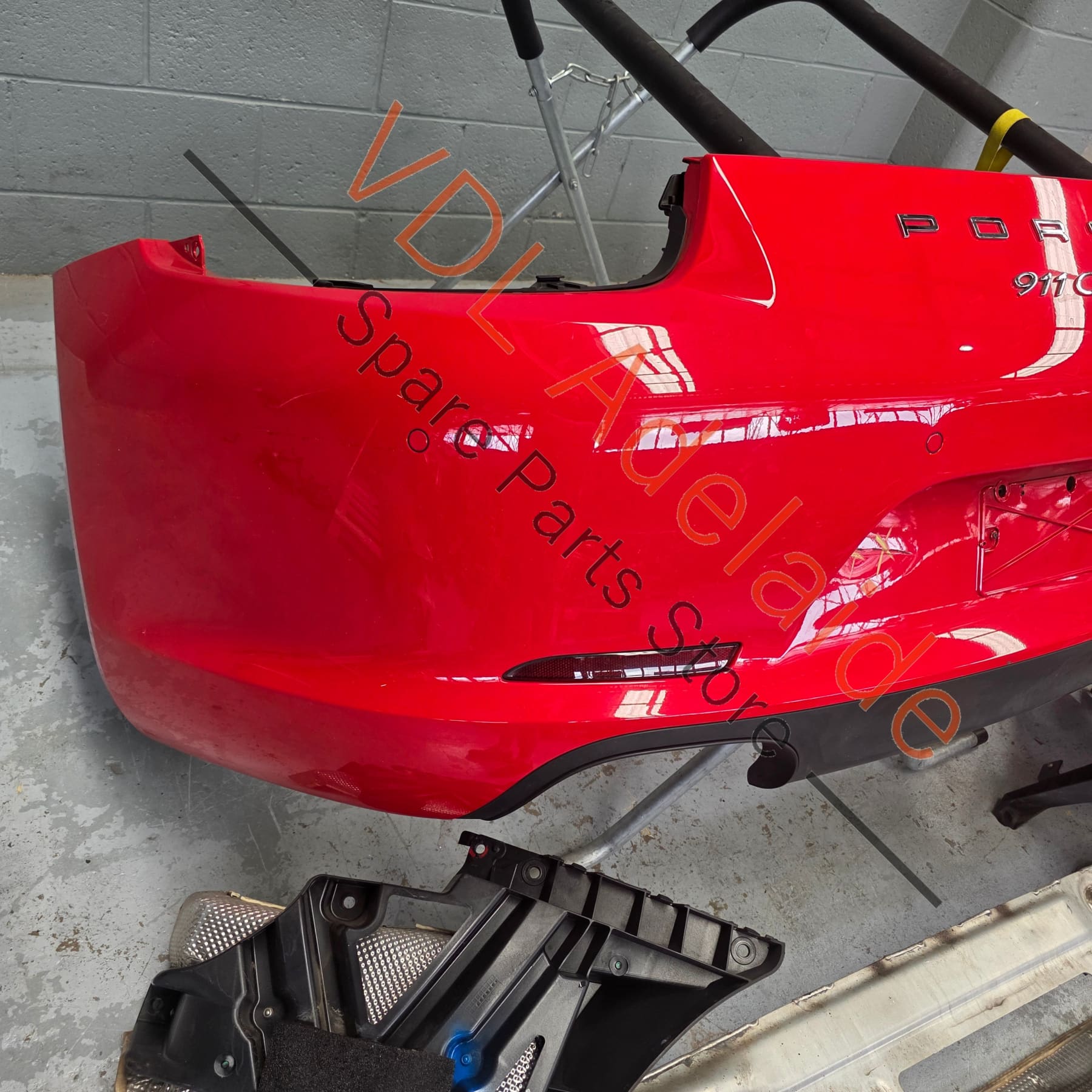 991505020A2 99150563100 99150514100  Porsche 991.1 Carerra S Rear Bumper Assembly with Reo Carrier, heat shields & Diffuser