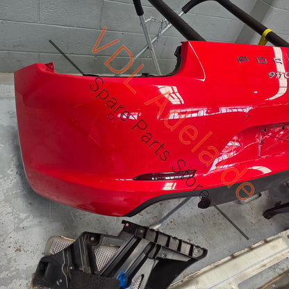 991505020A2 99150563100 99150514100  Porsche 991.1 Carerra S Rear Bumper Assembly with Reo Carrier, heat shields & Diffuser