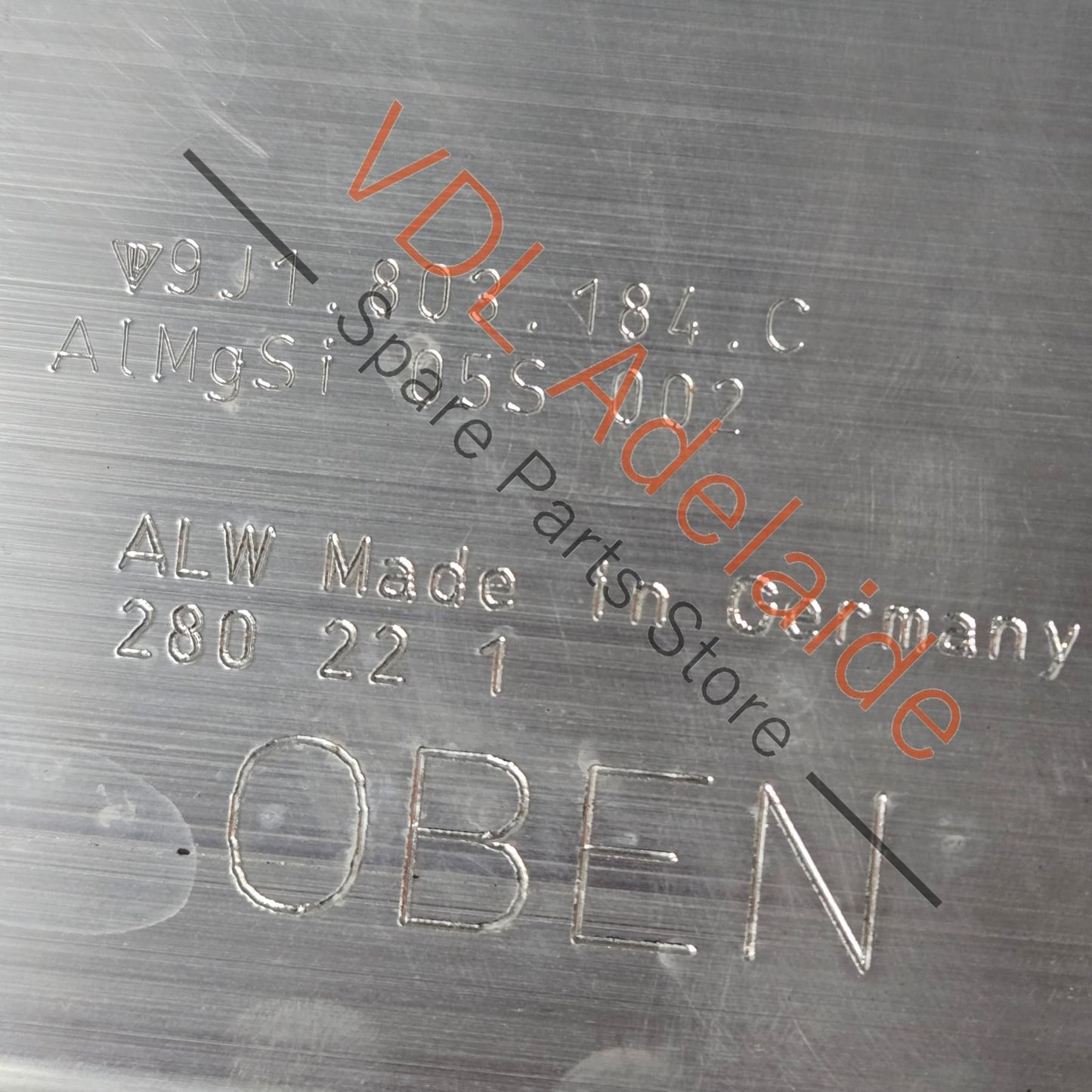 9J1803184C Audi Etron Porsche Taycan Rear Bumper Reinforcement Bar 9J1803184C