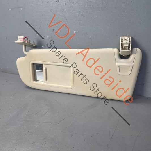 36A857551R 36A857551R51V 36A857551F Bentley Bentayga Cream Leather Sun Visor 'Linen' Left 36A857551R 51V