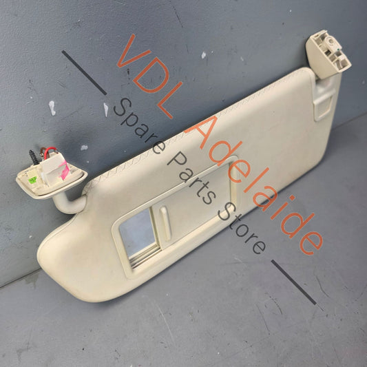 36A857551R 36A857551R51V 36A857551F Bentley Bentayga Cream Leather Sun Visor 'Linen' Left 36A857551R 51V