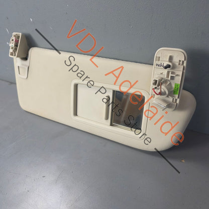 36A857552K51V 36A857552K 36A857552F Bentley Bentayga Cream Leather Sun Visor 'Linen' Right 36A857552K 51V
