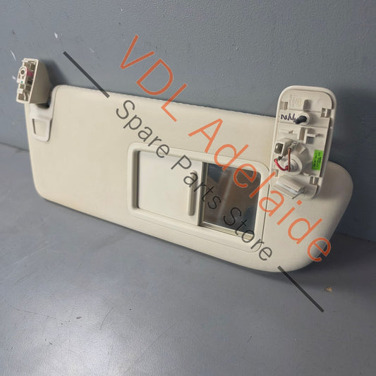 36A857552K51V 36A857552K 36A857552F Bentley Bentayga Cream Leather Sun Visor 'Linen' Right 36A857552K 51V