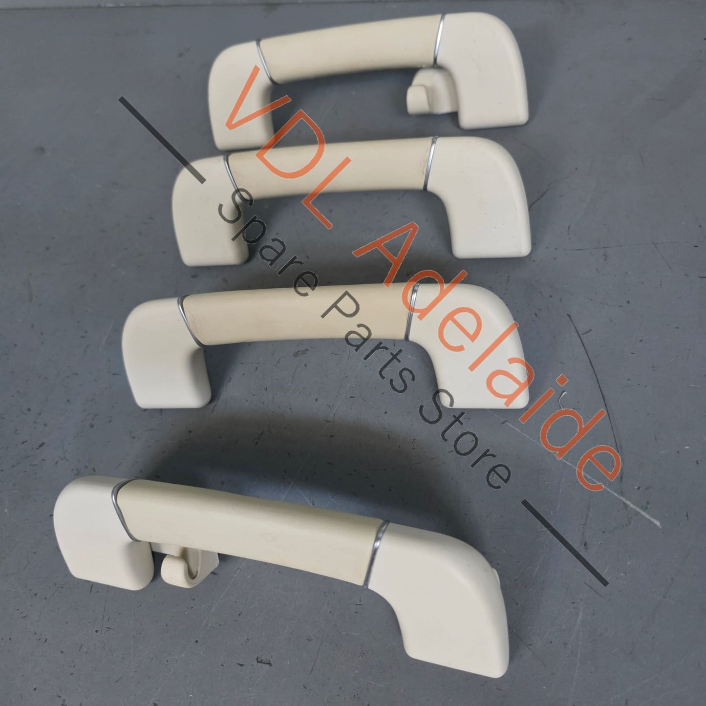 36A857141B51V 36A857141B  Bentley Bentayga Set of Interior Roof Handles Leather Hide colour Linen 36A857141B 51V