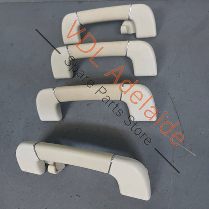 36A857141B51V 36A857141B  Bentley Bentayga Set of Interior Roof Handles Leather Hide colour Linen 36A857141B 51V