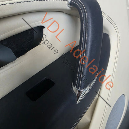 36A867107 36A867108  Bentley Bentayga Set of Door Trim Leather Hyde Colour Linen / Imperial Blue