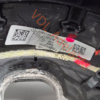 8W0419091GJNTW 8W0419091EFNTW  Audi RS5 F5 B9 Flat Bottom Alcantera w Red Stitch Steering Wheel 8W0419091GJ NTW