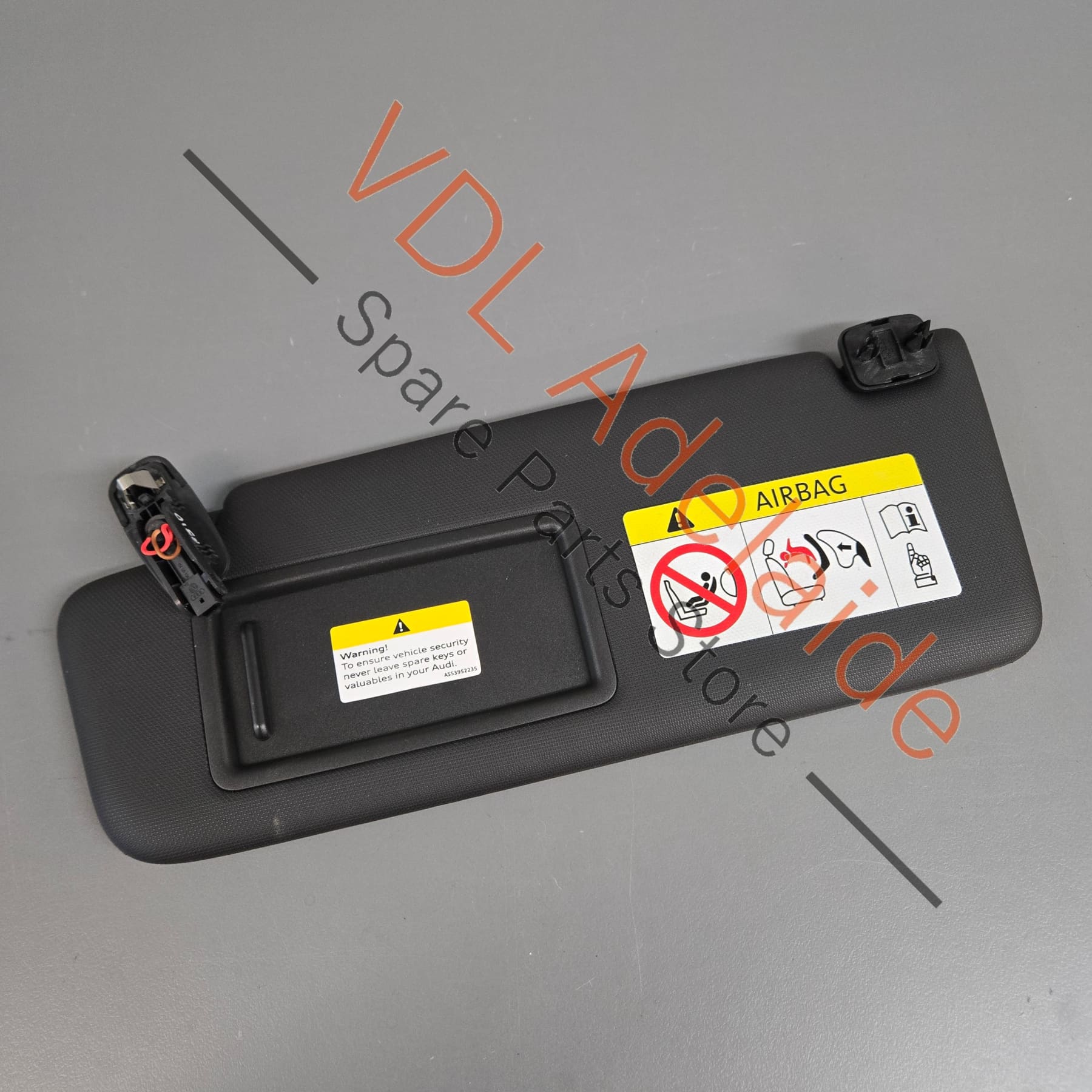 8W0857551AK 8W0857551AK7C0  Audi A5 A4 S4 RS5 RS4 B9 Left Side Drivers Sun Visor 8W0857551 7C0 8W0857551AK 7C0