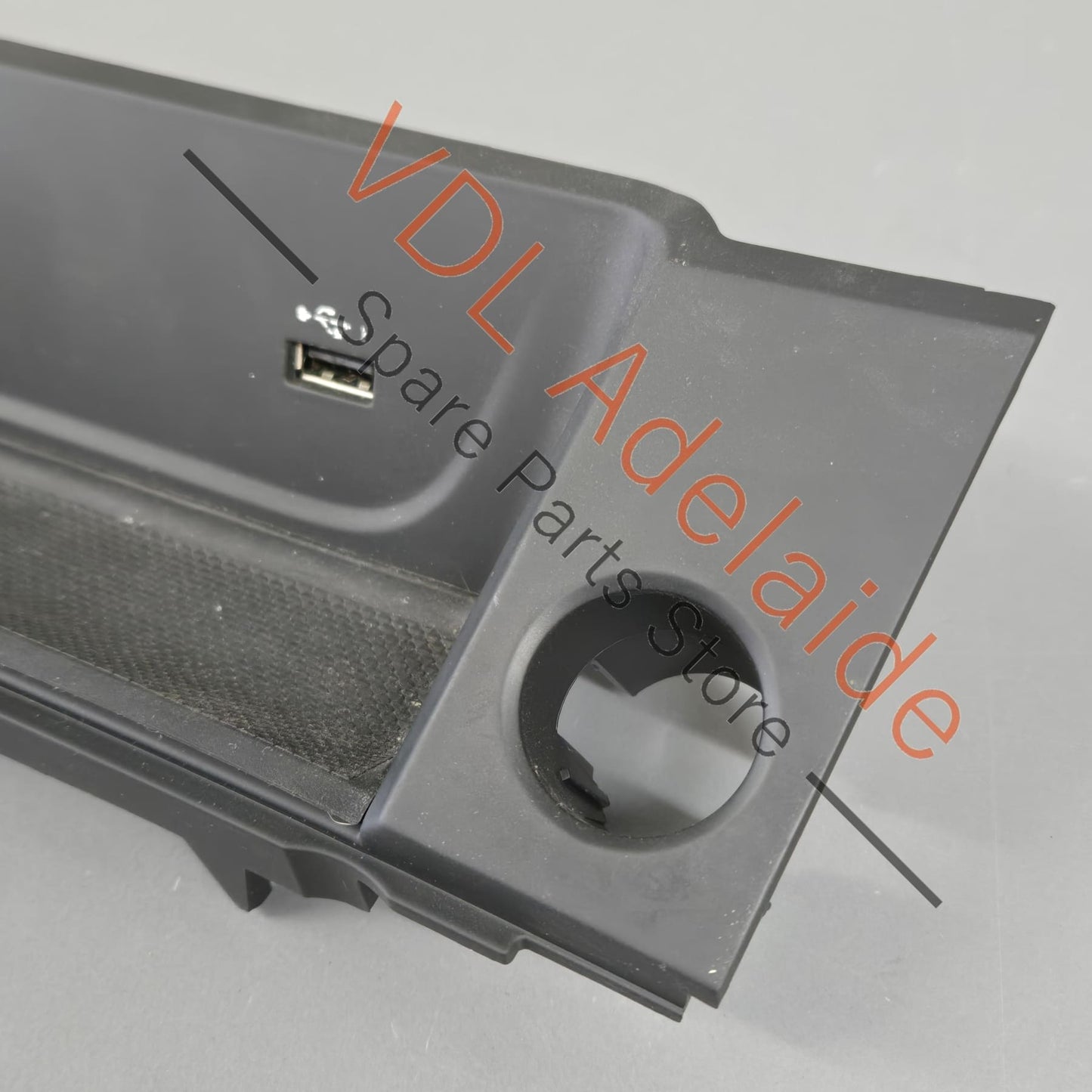 8W2864131B   Audi RS5 F5 B9 F5 Centre Console Storage Compartment for RHD with USB Jack 8W2864131B