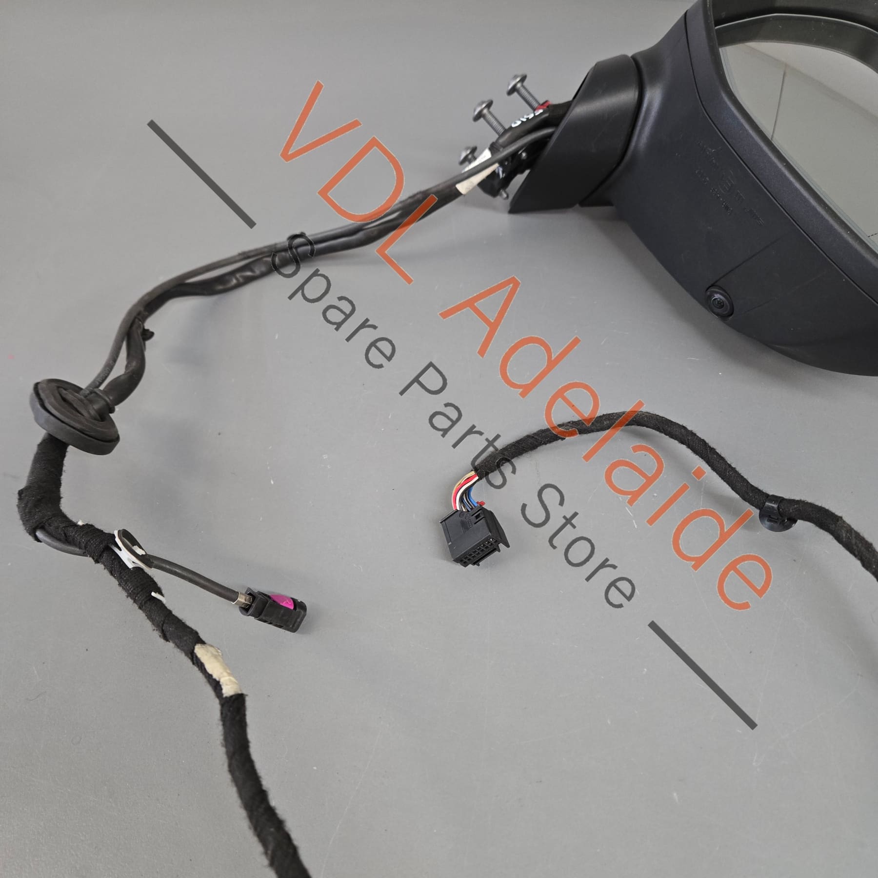 8W6857409AQ9B9 8W0857536H  Audi A5 S5 RS5 B9 Right Side Exterior Wing Mirror 8W6857410CB 9B9 8W0857536H Heated Power Folding Auto Dimming Memory