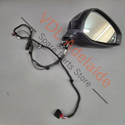 8W6857409AQ9B9 8W0857536H  Audi A5 S5 RS5 B9 Right Side Exterior Wing Mirror 8W6857410CB 9B9 8W0857536H Heated Power Folding Auto Dimming Memory
