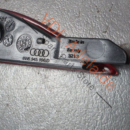 8W6945106D   Audi RS5 F5 B9 A5 S5 Rear Right Inner Reflector 8W6945106D