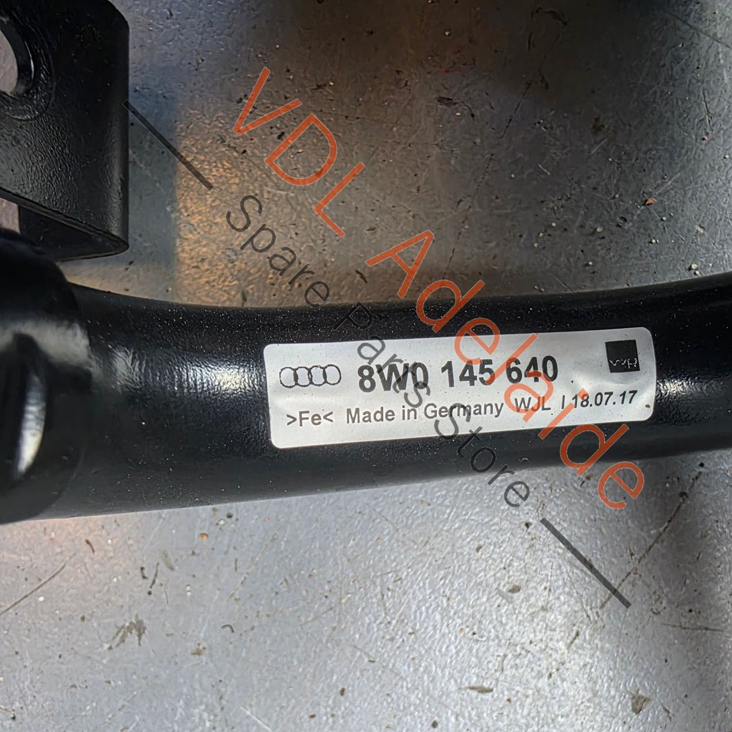 8W0145640   Audi RS4 RS5 Coolant Pipe Steel 8W0145640