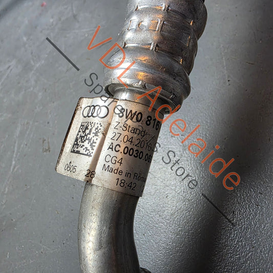 8W0816743BQ   Audi RS5 F5 B9 AC Refrigerant Gas Hose Line Pipe 8W0816743BQ