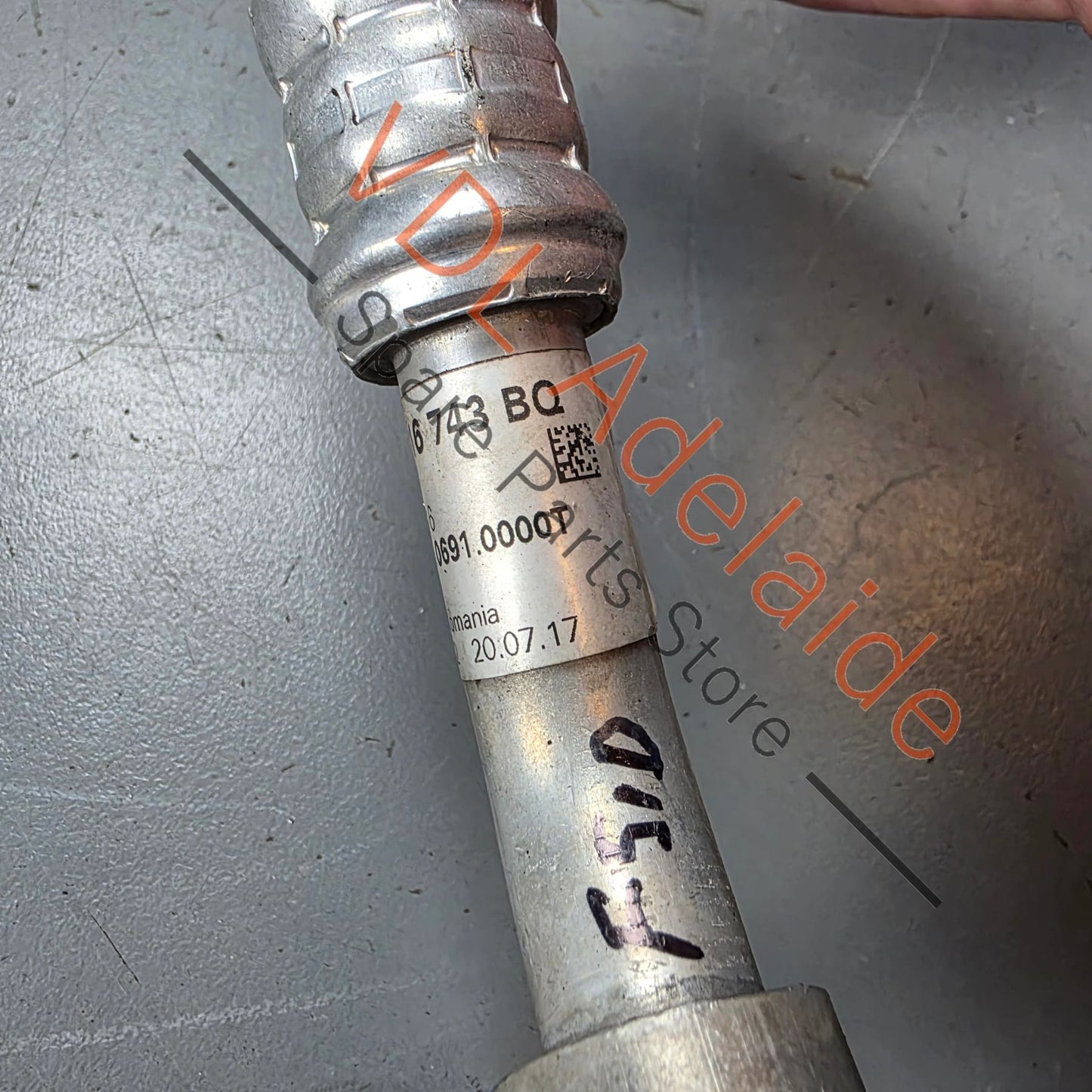 8W0816743BQ   Audi RS5 F5 B9 AC Refrigerant Gas Hose Line Pipe 8W0816743BQ