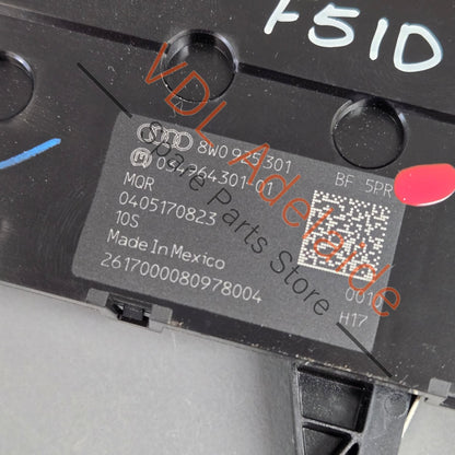 8W0925301BF   Audi RS4 RS5 B9 Drive Select Switch 8W0925301BF