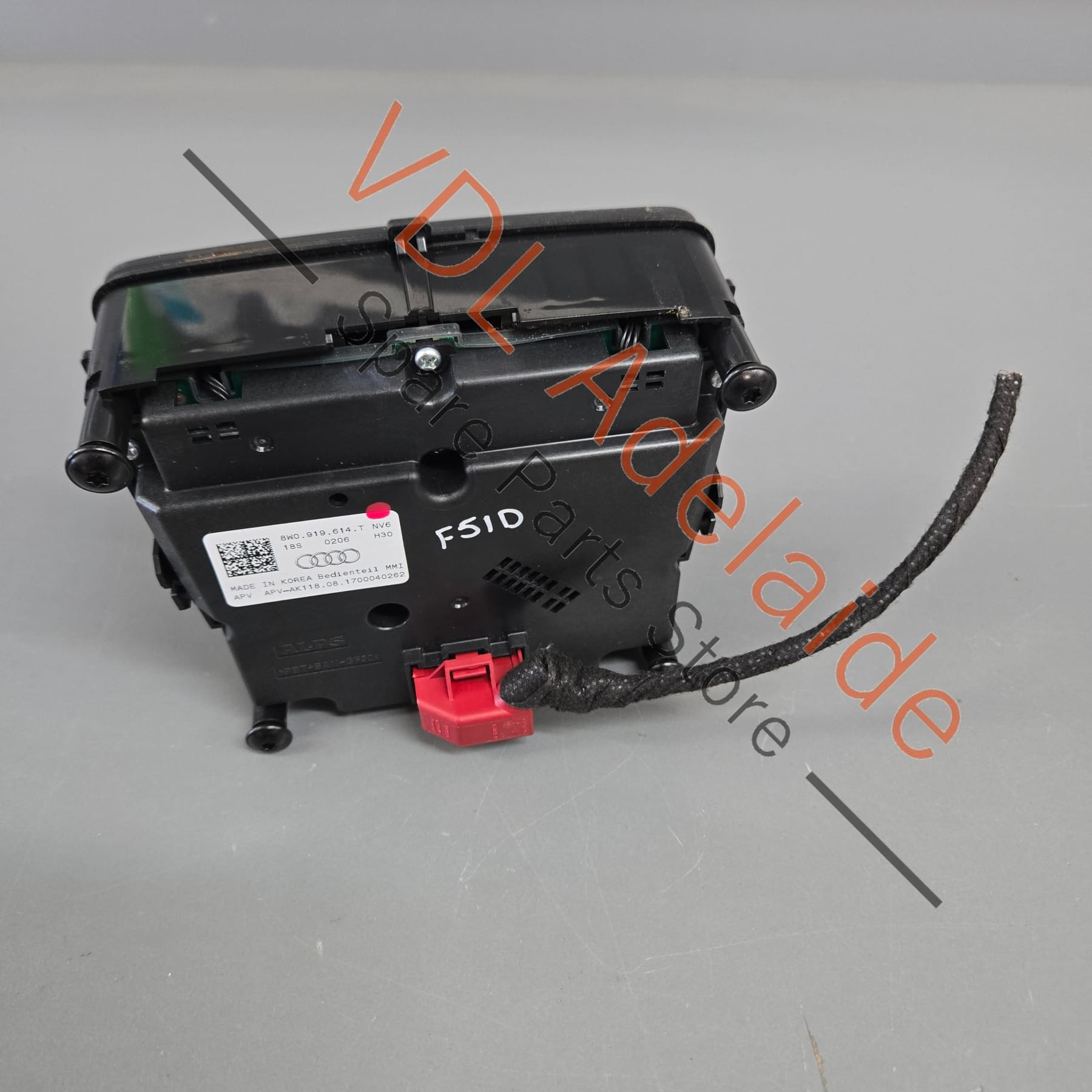 8W0919614T   Audi A4 S4 B9 MMI Control Unit Switch Panel 8W0919614T