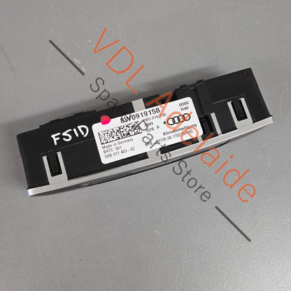 8W0919158 8W0919158CSWI  Audi A4 S4 B9 Rear Passenger Air Conditoning Switch Display Unit 8W0919158 SWI 8W0919158C