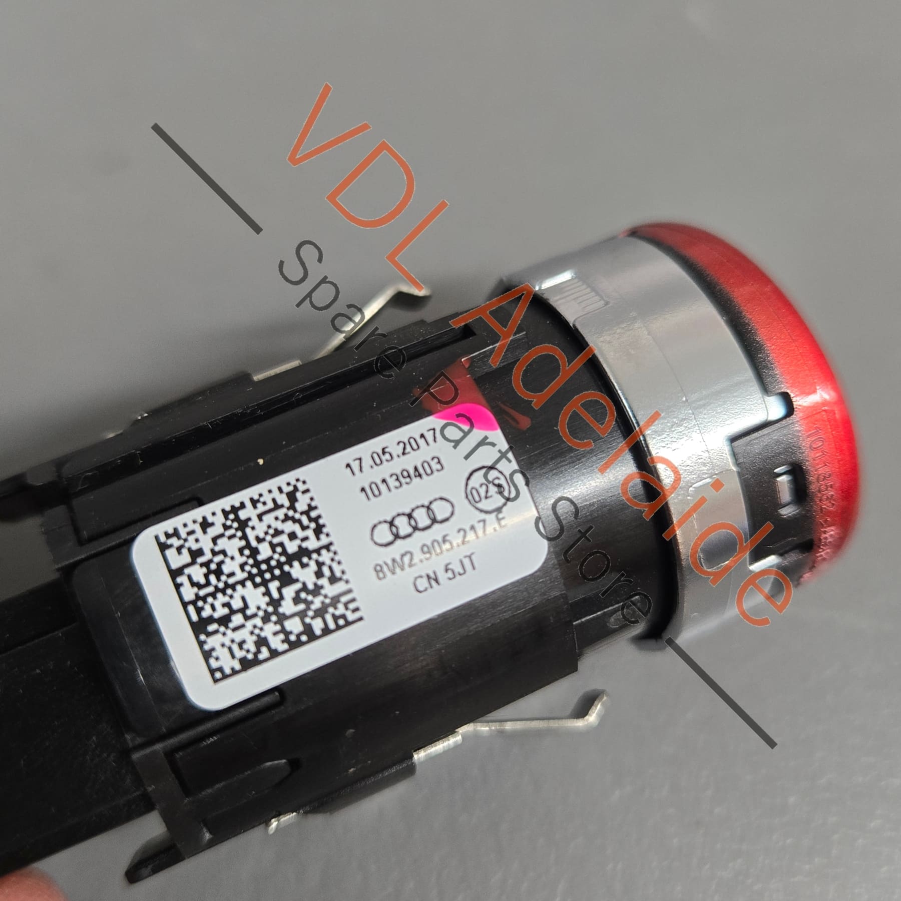 8W2905217E   Audi A4 S4 RS4 B9 Start Stop Switch Keyless Red Ring 8W2905217E Suit RHD